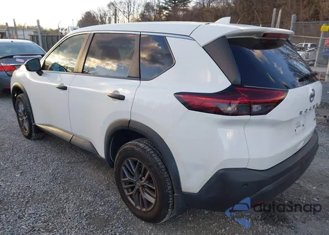 2021 Nissan Rogue S Intelligent Awd z USA, uszkodzony, nr VIN 5N1AT3AB1MC713356